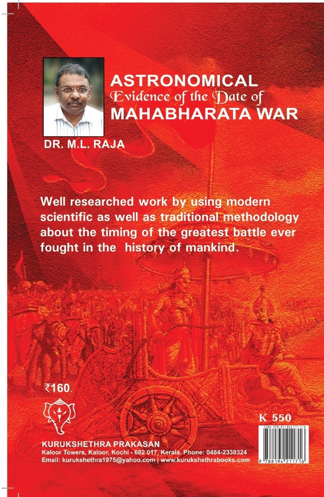 AstronomicalEvidence Of The Date Of Mahabharata War